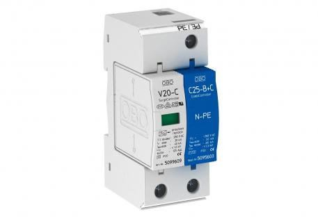 Parafoudre à 1 pôle + NPE 280 V 1+N/PE | 280 | IP20