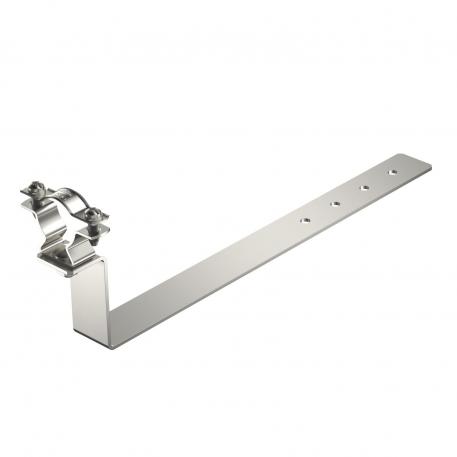 Porte-conducteur inox pour toit en pente