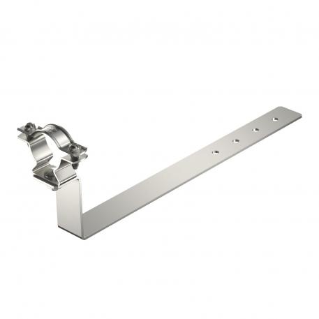 Porte-conducteur inox pour toit en pente 280 | 55 | 26