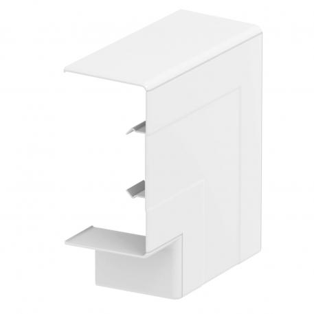 Angle plat, pour goulotte d'appareillage Rapid 45-2, type GK-53100 107 | 55,5 | blanc pur; RAL 9010