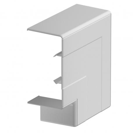 Angle plat, pour goulotte d'appareillage Rapid 45-2, type GK-53100 107 | 55,5 | gris clair; RAL 7035