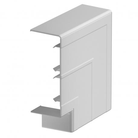 Angle plat, pour goulotte d'appareillage Rapid 45-2, type GK-53130 137 | 55,5 | gris clair; RAL 7035