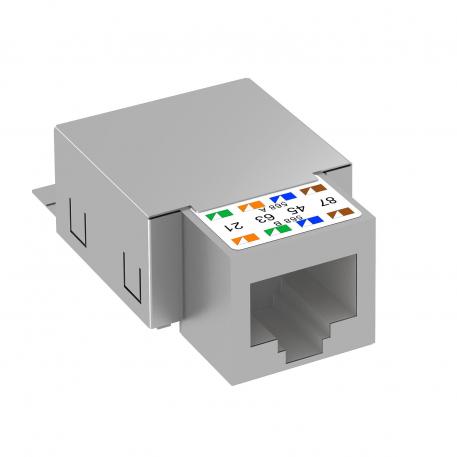 Noyau informatique RJ45, cat 5e, blindé