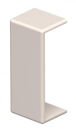 Couvre-joint, pour goulotte de type WDK 10030 blanc crème ; RAL 9001