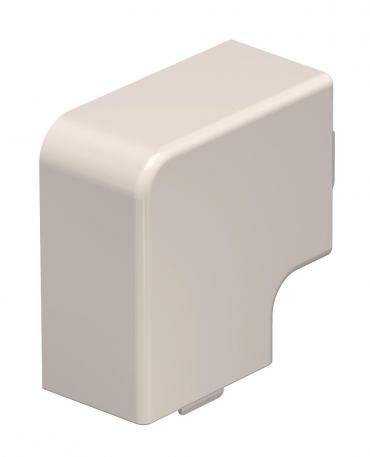 Angle plat pour goulotte type WDK 30045  | 45 | blanc crème ; RAL 9001