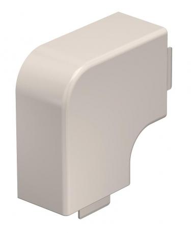 Angle plat pour goulotte de type WDK 40060  | 60 | blanc crème ; RAL 9001