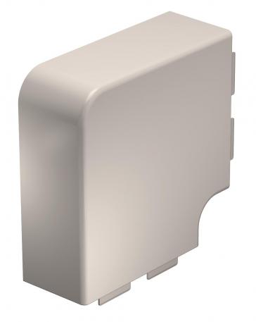 Angle plat pour goulotte de type WDK 60130  | 130 | blanc crème ; RAL 9001