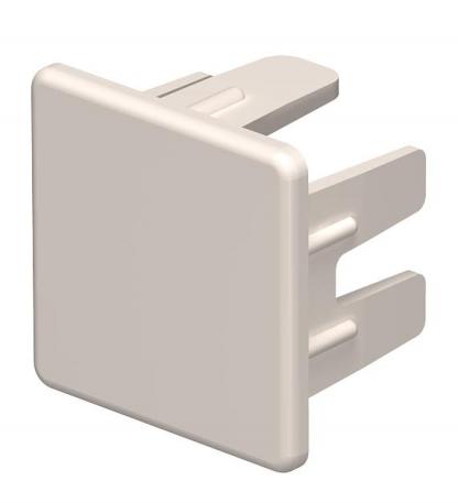 Embout pour goulotte de type WDK 25025 25 | 25 | 25 | blanc crème ; RAL 9001