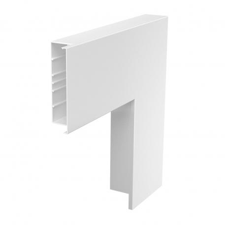 Flat angle, trunking type WDK 80210  |  | blanc trafic; RAL 9016