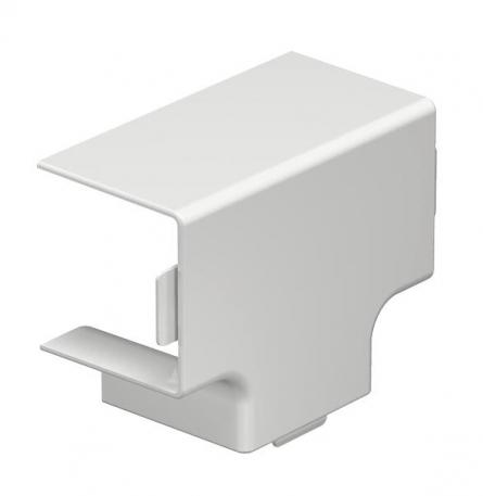 Couvercle de pièce en T et en croix, pour goulotte de type WDK 40040 83 | 43 | 40 | blanc pur; RAL 9010