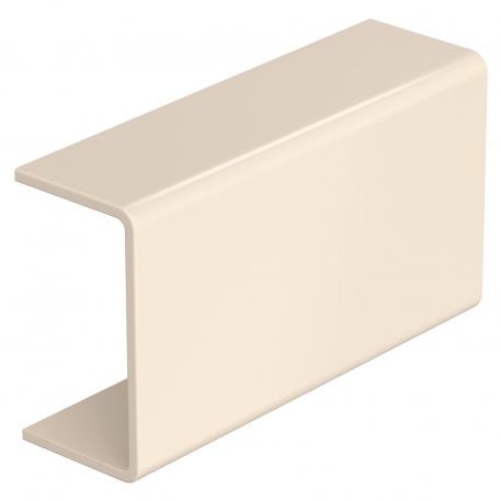 Couvre-joint, pour goulotte de type WDK 13025 blanc perle; RAL 1013