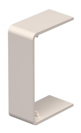 Couvre-joint, pour goulotte de type WDK 40090 blanc crème ; RAL 9001