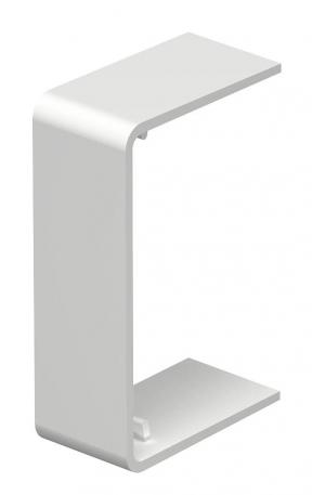 Couvre-joint, pour goulotte de type WDK 40110 blanc pur; RAL 9010