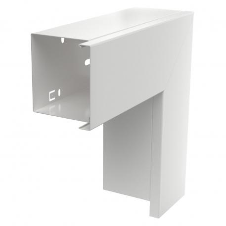 Angle plat, pour canal d'installation type LKM 80080 80 | 140 |  | blanc pur; RAL 9010