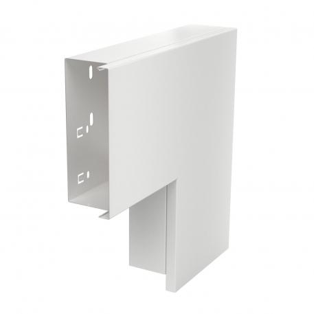 Angle plat pour goulotte de distribution type LKM 60150 64 | 140 |  | blanc pur; RAL 9010