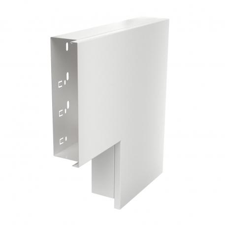 Angle plat pour goulotte de distribution type LKM 60200 64 | 140 |  | blanc pur; RAL 9010