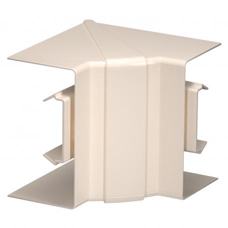 Cache d'angle intérieur, pour goulotte d'appareillage Rapid 80, type GK-70130 blanc crème ; RAL 9001