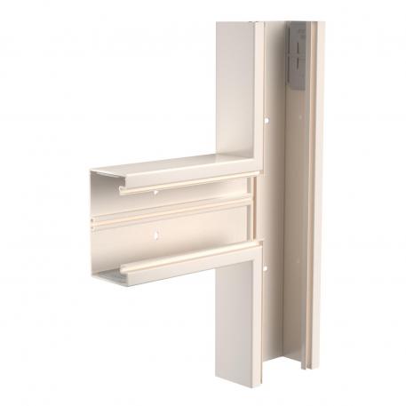 Pièce en T, pour goulotte d'appareillage Rapid 80 type GK-70130 460 | blanc crème ; RAL 9001