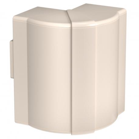 Cache angle extérieur, pour goulotte d'appareillage Rapid 80, type GK-70170 blanc crème ; RAL 9001