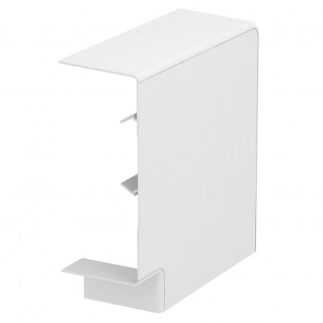 Cache angle plat, pour goulotte d'appareillage Rapid 80, type GK-70170 178 | 73 | blanc pur; RAL 9010