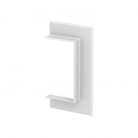 Raccord sur mur PVC 3 côtés 70130 198 | 104 | blanc pur; RAL 9010