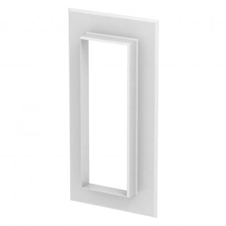 Obturateur mural fermé en PVC 70210 278 | 138 | blanc pur; RAL 9010