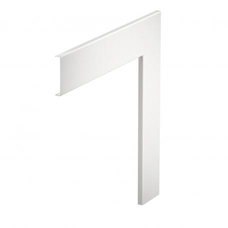 Couvercle pour angle plat, pour goulotte d'appareillage Rapid 80 76,5