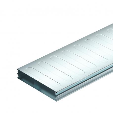 Goulotte d'installation sous plancher, 2 compartiments, hauteur de goulotte de 48 mm