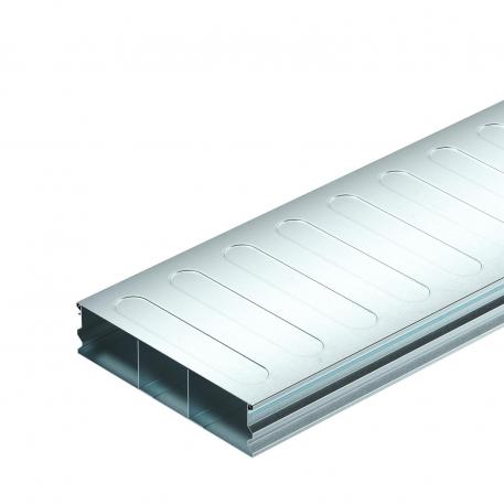 Goulotte d'installation sous plancher, 3 compartiments, hauteur de goulotte de 48 mm