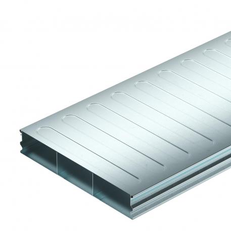 Goulotte d'installation sous plancher, 3 compartiments, hauteur de goulotte de 48 mm 2000 | 350 | 3