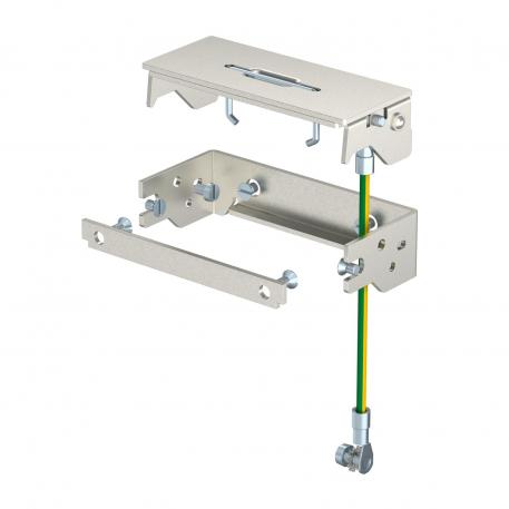 Sortie de cordon SAK-2, acier inoxydable 