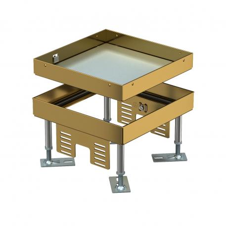 Cassette réglable en hauteur pour trappe d'inspection, RKN, laiton 110 | 155 | 25 | 110 | 4