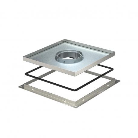 Cassette à cadre pour tube, RKF, taille nominale 250-3, acier inoxydable 25 | 23